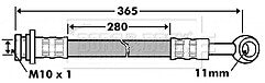 Borg & Beck - BRAKE HOSE - BBH7464 - Fits: Hyundai Tucson,Kia Sportage