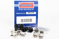 Borg & Beck - FITTING KIT - PADS - BBK1759 - Fits: Hyundai Santa Fe IV 2020-