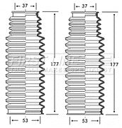 First Line - STEERING GAITER KIT - FSG3223 - Fits: BMW 5 series E39