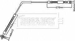 Borg & Beck - BRAKE HOSE - BBH8106 - Fits: Range Rover III (LM) 02-05