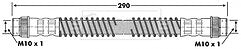 Borg & Beck - BRAKE HOSE - BBH6689 - Fits: Ren Megane,Megane Scenic