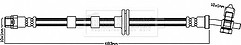 Borg & Beck - BRAKE HOSE - BBH8317 - Fits: Range Rover 4.4,5.0 4x4 09-12
