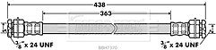 Borg & Beck - BRAKE HOSE - BBH7370 - Fits: Chrysler Voyager III (GS)