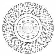 Borg & Beck - BRAKE DISC SINGLE - BBD6098S - Fits: Peugeot 308 II 09/13-