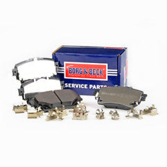 Borg & Beck - BRAKE PADS - BBP2916 - Fits: Highlander 2.5h 12/19-