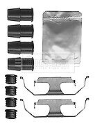 Borg & Beck - FITTING KIT - PADS - BBK1593 - Fits: BMW 3 Series(F34) 335i 03/13-