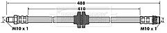Borg & Beck - BRAKE HOSE - BBH7364 - Fits: Ren Clio,Modus,Grand Modus