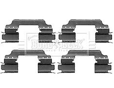 Borg & Beck - FITTING KIT - PADS - BBK1534 - Fits: Mercedes A,B Class 09/04-