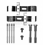 Borg & Beck - FITTING KIT - PADS - BBK1672 - Fits: Giulia (952#) 2.9 10/15-