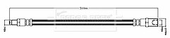 Borg & Beck - BRAKE HOSE - BBH8702 - Fits: Daily VI 2014-16