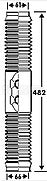 First Line - STEERING GAITER KIT - FSG3391 - Fits: Land Rover Freelander 1