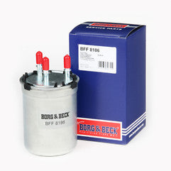 Borg & Beck - FUEL FILTER - BFF8186 - Fits: VAG A1