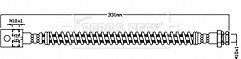 Borg & Beck - BRAKE HOSE - BBH8667 - Fits: SSANGYONG Rexton 09/06-04/13