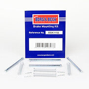 Borg & Beck - FITTING KIT - PADS - BBK1156 - Fits: Land Rover, Taxi