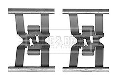 Borg & Beck - FITTING KIT - PADS - BBK1602 - Fits: Porsche Cayenne 06/10-