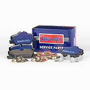 Borg & Beck - REAR BRAKE PADS - BBP2495 - Fits: Mini (F55,56) 03/14-