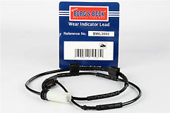 Borg & Beck - WEAR LEAD - BWL3053 - Fits: Mini (R56,57) 10/06-