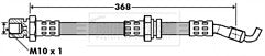 Borg & Beck - BRAKE HOSE - BBH7401 - Fits: Chev,Daewoo,Lacetti,Nubira