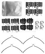 Borg & Beck - FITTING KIT - PADS - BBK1553 - Fits: Toyota RAV-4 12/12-