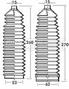 First Line - STEERING GAITER KIT - FSG3228 - Fits: Citroen, Fiat, Peugeot