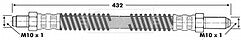 Borg & Beck - BRAKE HOSE - BBH6387 - Fits: L.Rover 88,109,Disco,R.Rover