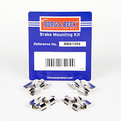 Borg & Beck - FITTING KIT - PADS - BBK1294 - Fits: Toyota Corolla 02/02-
