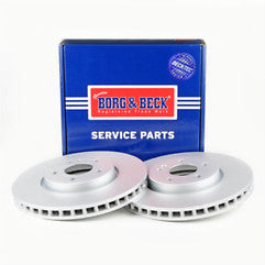 Borg & Beck - BRAKE DISC PAIR - BBD5640 - Fits: A Class (W177) A220 less AMG Sports Pack 07/18-