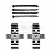 Borg & Beck - FITTING KIT - PADS - BBK1651 - Fits: S, X, V70 II