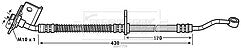 Borg & Beck - BRAKE HOSE - BBH7759 - Fits: Hyundai Accent 06-