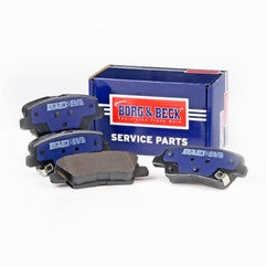 Borg & Beck - BRAKE PADS - BBP2906 - Fits: Ioniq, Niro 1.6 Gdi Hybrid 09/16-