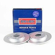 Borg & Beck - BRAKE DISC PAIR - BBD5615 - Fits: "Kona 1.6 T-GDI 15"" 06/17-"
