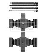 Borg & Beck - FITTING KIT - PADS - BBK1272 - Fits: Mercedes C Class (S203) 00-