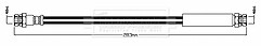 Borg & Beck - BRAKE HOSE - BBH8713 - Fits: Q3 (8U) 2.5RS quattro 2011>