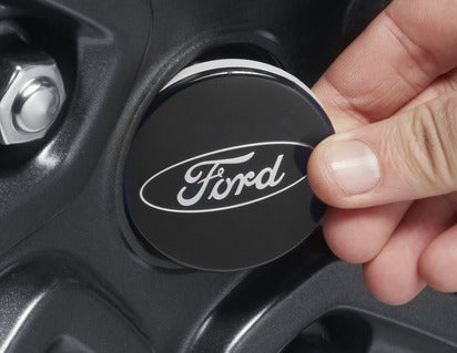 Genuine Center Cap gloss black, with Ford logo - 2037230